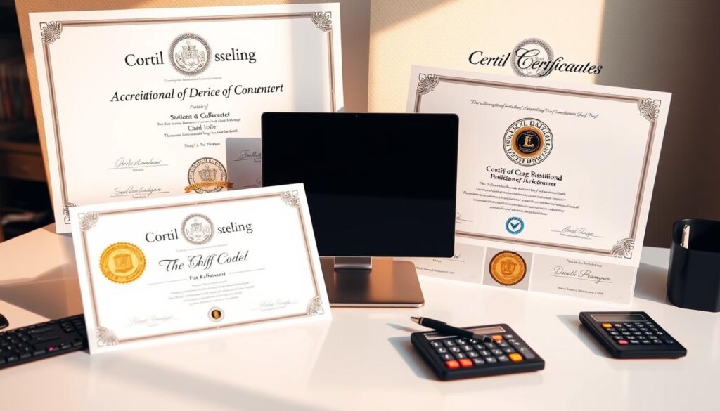 certyfikaty i akredytacje w księgowości